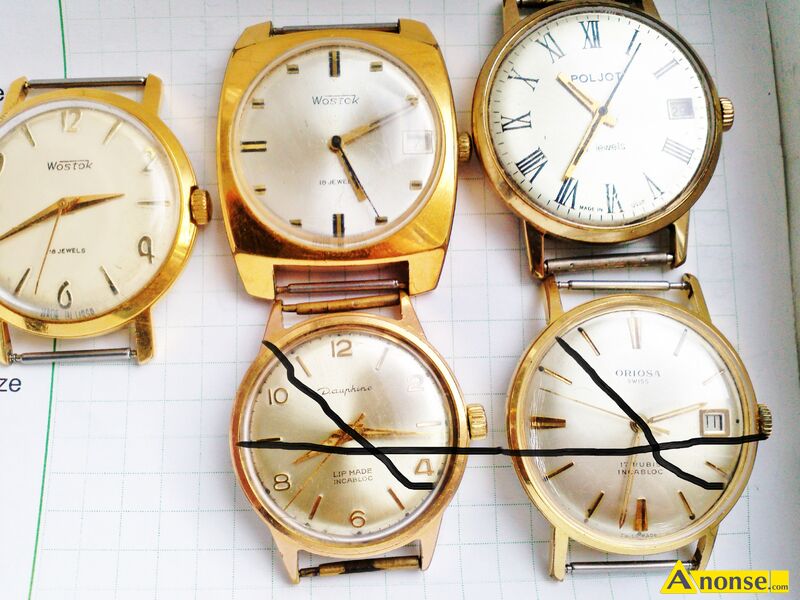 ZEGAR ,opis dodatkowy: Witam sprzedam zegarki na reke meskie zocone pr;12,5 K ,marki dwa Wostok i  - image 8 - anonse.com