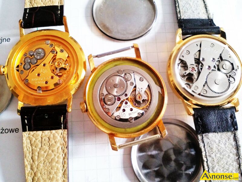 ZEGAR ,opis dodatkowy: Witam sprzedam zegarki narczne mskie marki Poliot, Sekunda ,Wostok zocone - image 4 - anonse.com
