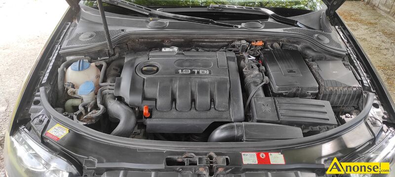 AUDI  A3, 2007r./X, 1,9cm3 , turbo diesel, hatchback, 250.000km, czarny, pera,komfort: elektryczne - image 4 - anonse.com