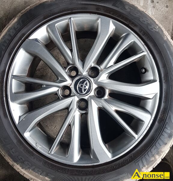 ALUFELGI  17 TOYOTA AVENSIS T27 T29,opis dodatkowy: oryginalne komplet 4 sztuki,  - image 0 - anonse.com