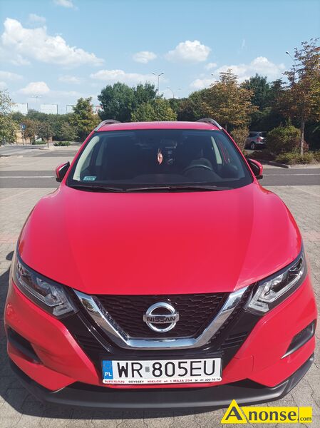 NISSAN  QASHQAI, 2020r., 1.365cm3, 47.500km, czerwony,bezpieczestwo: poduszki powietrzne,komfort:  - image 0 - anonse.com