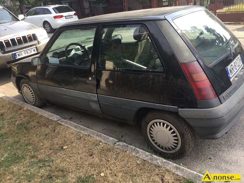 RENAULT  5, 1987r., 1,4cm3, 160.000km,informacje dodatkowe: liczba drzwi 3 drzwi (3D) 3 drzwi (3D), - image 0 - anonse.com