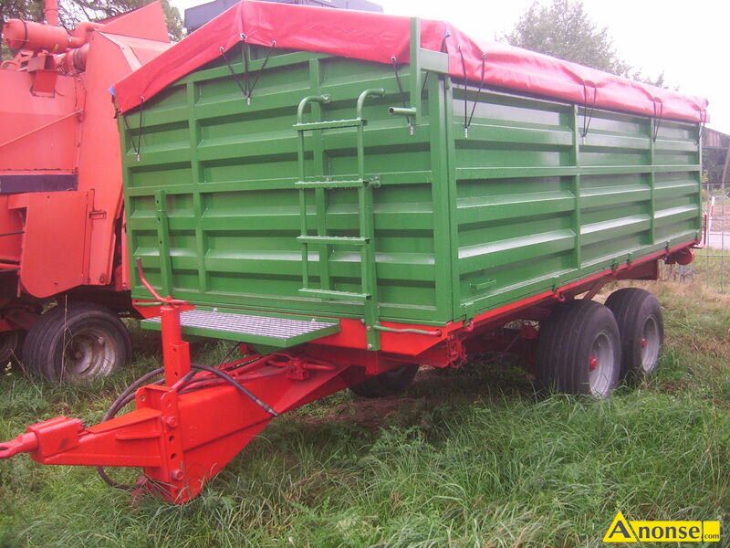 Przyczepa ,opis dodatkowy:  Tandem 10T, 3 stronna wywrotka
 - image 0 - anonse.com