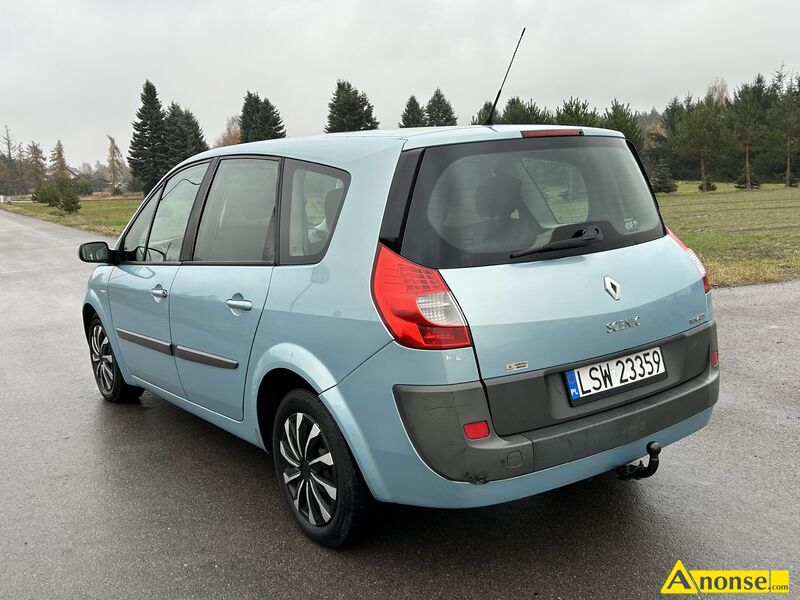 RENAULT  GRAND SCENIC, 2006r., 1.600cm3, 110KM , benzyna + gaz sekwencyjny, van, 520km,opis dodatko - image 3 - anonse.com