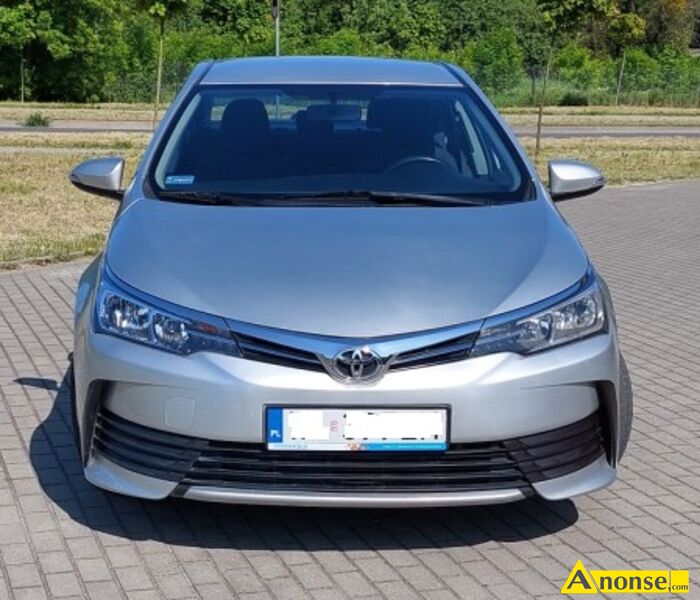 TOYOTA  COROLLA, 2017r., 1,6cm3, 132KM , benzyna, sedan, 210.000km, srebrny, metalik,opis dodatkowy - image 0 - anonse.com