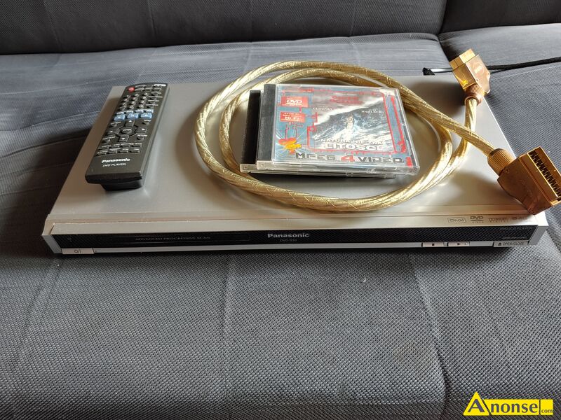 ODTWARZACZ  DVD,opis dodatkowy: PANASONIC STAN IDEALNY. ODTWARZANIE PLIKW CD-AUDIO, DIVX, DVD. DOL - image 0 - anonse.com