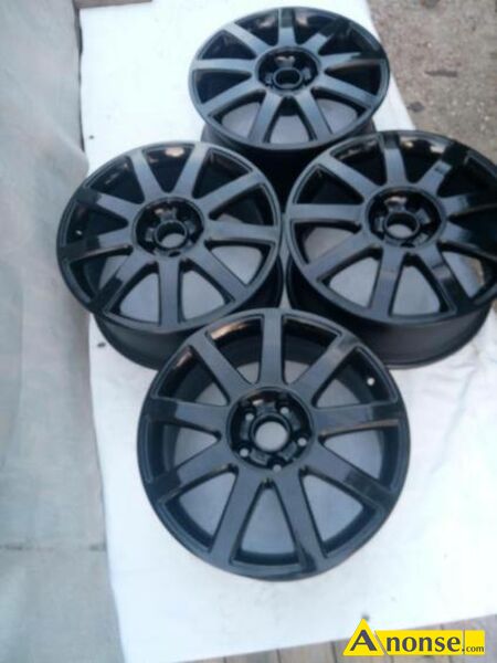 ALUFELGI  17 AUDI, VOLKSWAGENA,opis dodatkowy: Szanowni Pastwo, mam do sprzedania 4 szt. felg alum - image 0 - anonse.com