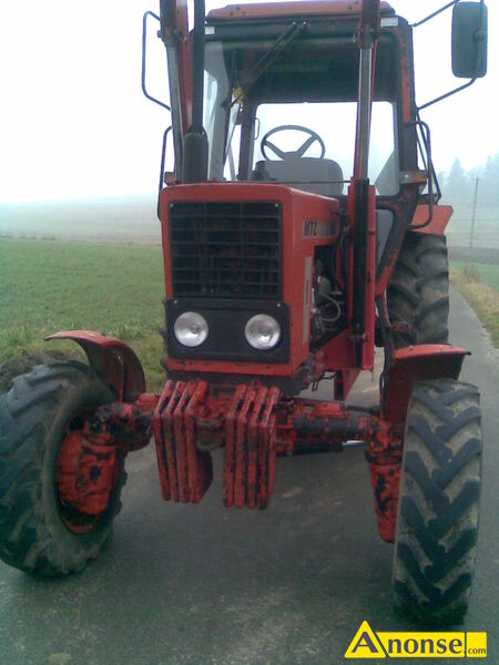 cignik , rolniczy, MTZ,opis dodatkowy: sprzedam ciagnik rolniczy mtz82 z przednim napedem,stan prz - image 0 - anonse.com