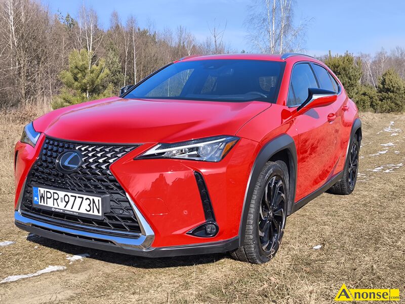 LEXUS  UX 200, 2020r./XII, 2.000cm3, 171KM, 16V , benzyna, hatchback, 82.000km, czerwony, metalik,b - image 0 - anonse.com