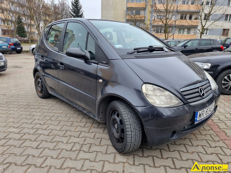 MERCEDES  A KLASA, 2000r./I, 1.397cm3, 80KM, 16V , benzyna, hatchback, 205.000km, szary, metalik,be - image 0 - anonse.com
