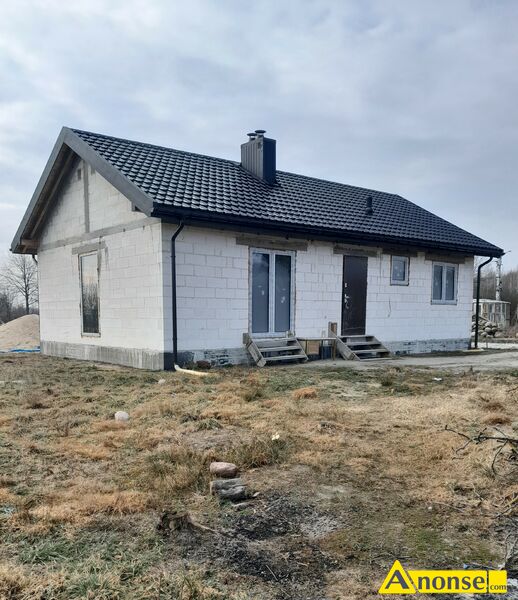 PARZNICE , dom 80m2, parterowy, na dziace 21930m2, stan deweloperski, czciowo ogrodzony,media: s - image 0 - anonse.com