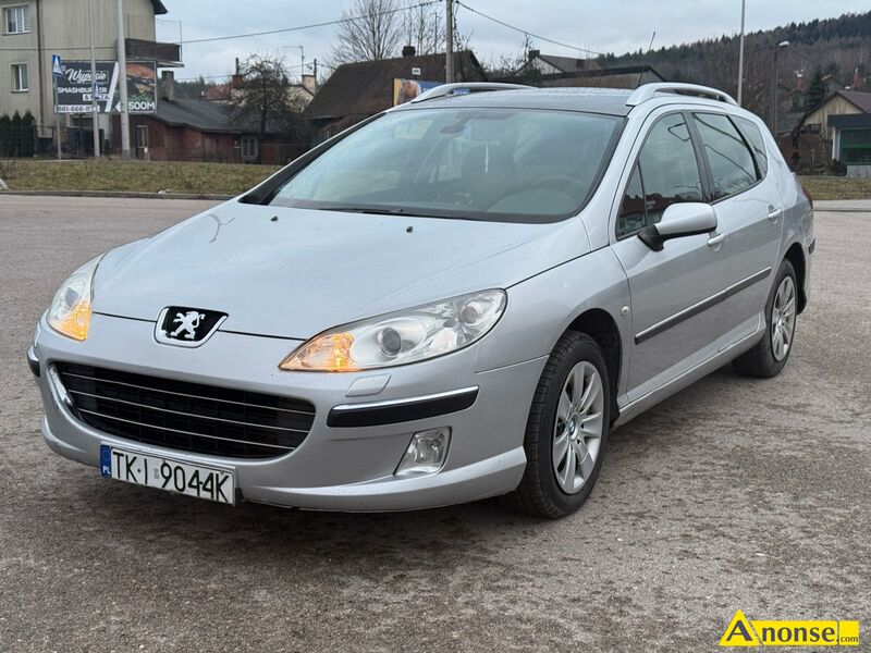 PEUGEOT  407, 2007r., 2.000cm3 , diesel, kombi, 310.000km, srebrny,komfort: elektryczne szyby,opis  - image 0 - anonse.com