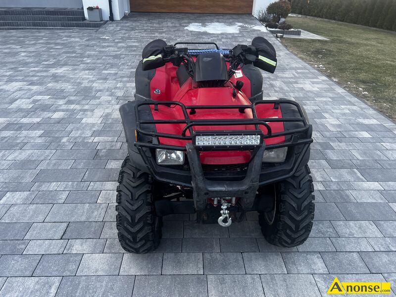 HONDA  FOURTRAX, 2004r., 400, 18.300km, czerwony,opis dodatkowy: Sprzedam quada Hond fourtrax 400  - image 0 - anonse.com