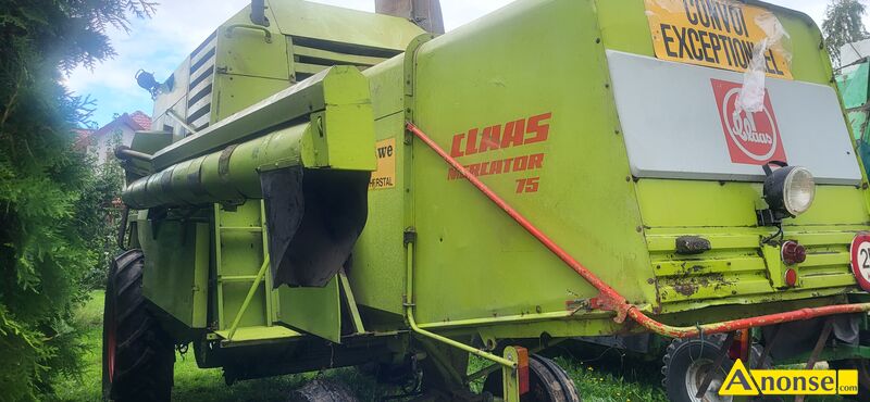 kombajn , zboowy, CLAAS MERCATOR,opis dodatkowy: Kombajn Claas Mercator 75
sprowadzony z Belgii, p - image 0 - anonse.com