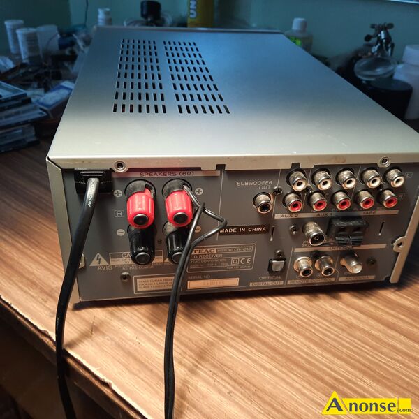 AMPLITUNER , TEAC CR-H250,opis dodatkowy: brak pilota,stan przedmiotu transakcji: stan bardzo dobry - image 0 - anonse.com