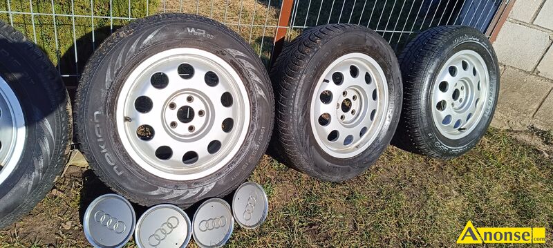 AUDI  A3,opis dodatkowy: Sprzedam, koa od Audi A3 8L ,koa w dobrym stanie, 4 sztuki plus zapas, o - image 0 - anonse.com