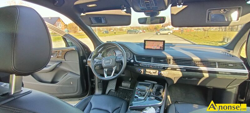 AUDI  Q7, 2018r./XII, 2.996cm3, 340KM, 16V , benzyna, van, 58.000km, czarny, pera,bezpieczestwo:  - image 0 - anonse.com