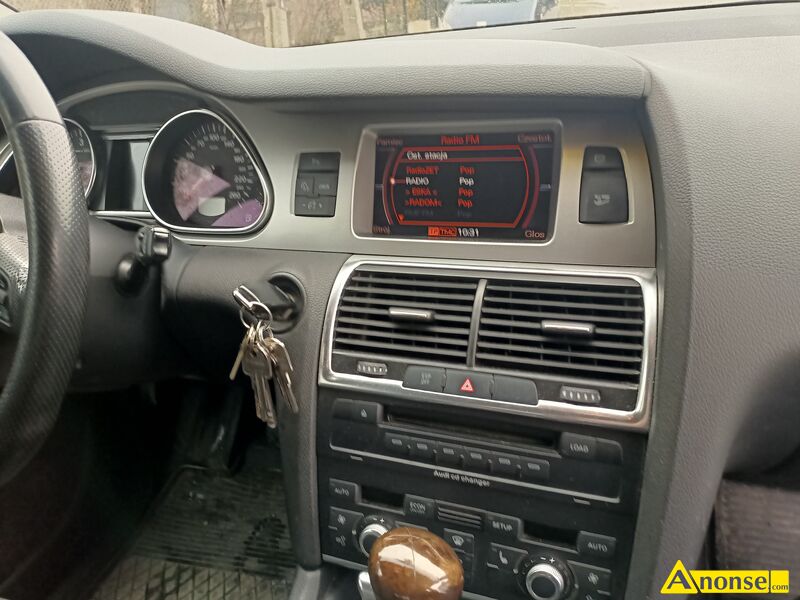 AUDI  Q7, 2007r./VI, 2.995cm3, 233KM, 16V , turbo diesel + intercooler, van, 270.000km, srebrny, pe - image 0 - anonse.com