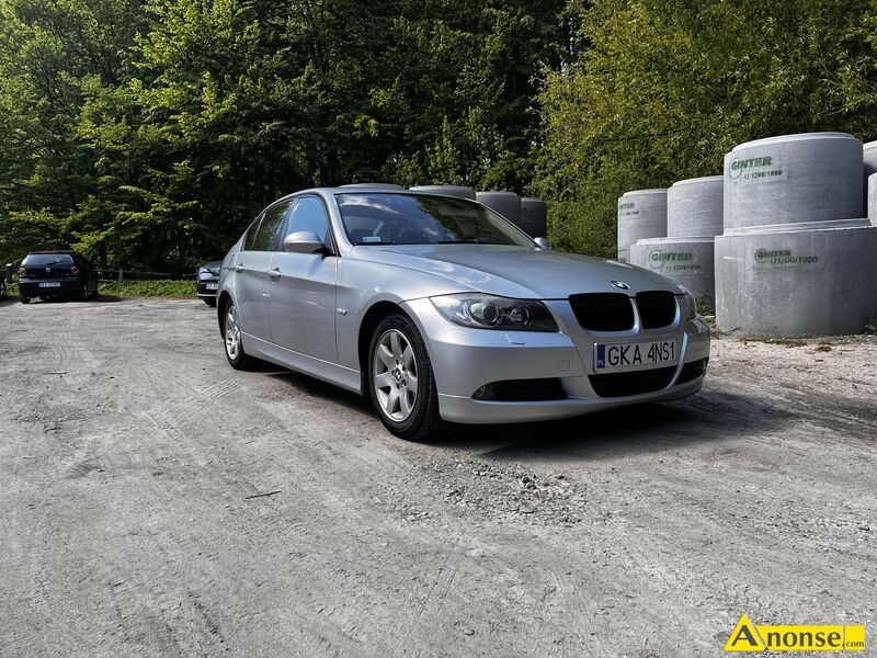 BMW  320, 2007r., 20cm3, 163KM , diesel, 195.000km, srebrny,komfort: elektryczne szyby,opis dodatko - image 0 - anonse.com