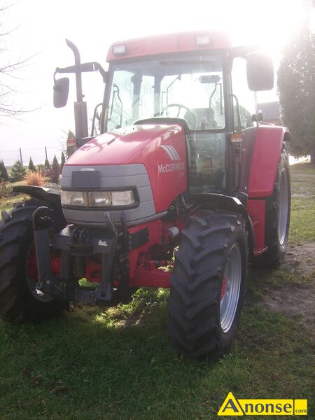 cignik ,opis dodatkowy: McCormick CX90, 2001r. 5950mtg. 43km/h, 4 cyl, z turbo, 90KM, na nowych ko - image 0 - anonse.com