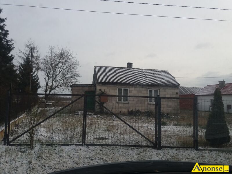 UKAWA  GMINA    WILCZYCE POWIAT SANDOMIERZ, dom 60m2, 1 kondygnacja, na dziace 3000m2, do remontu - image 0 - anonse.com