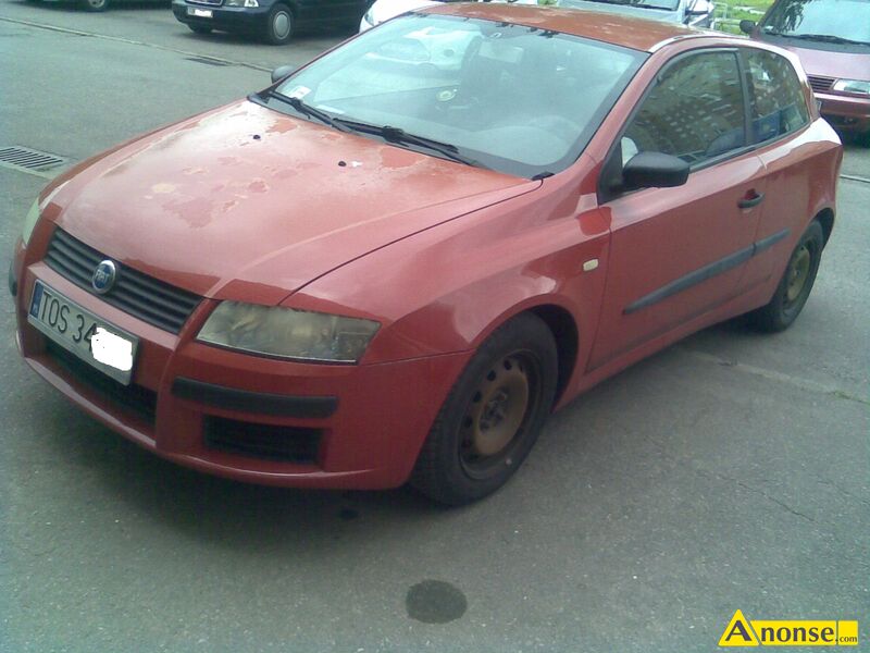 FIAT  STILO, 2005r., 1.395cm3, 85KM , benzyna, sedan, 147km,opis dodatkowy: sprzedam fiata stilo wa - image 0 - anonse.com