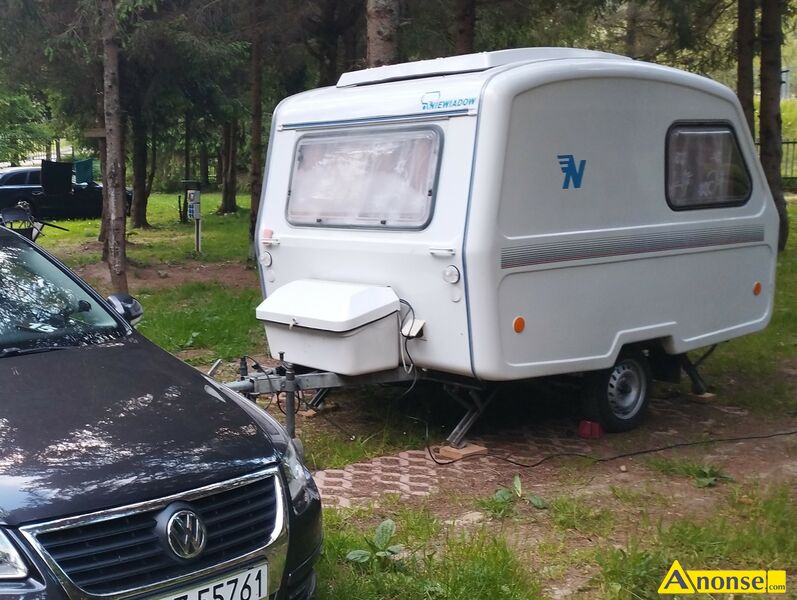 KEMPINGOWA , NIEWIADW,opis dodatkowy: Sprzedam przyczep niewiadw n 126 e przygotowana do sezonu  - image 0 - anonse.com