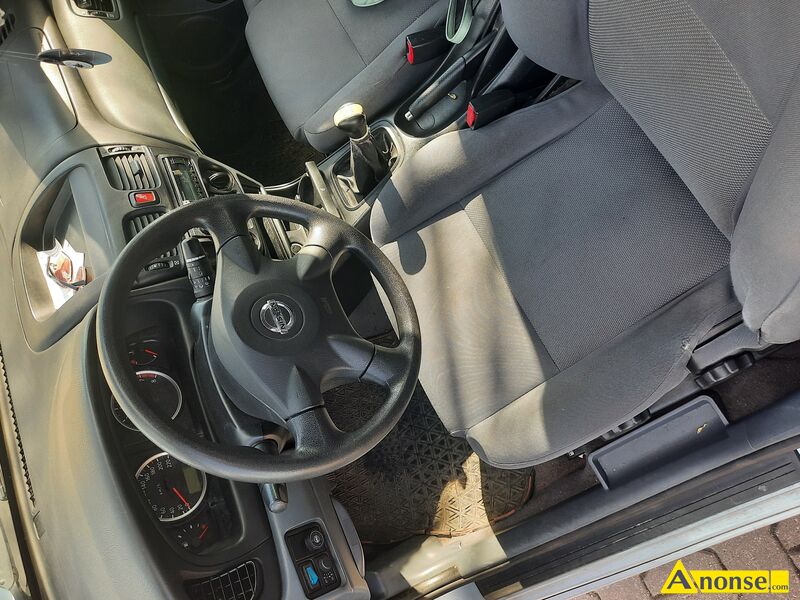 NISSAN  ALMERA, 2005r., 1.500cm3, 215.000km, srebrny,komfort: centralny zamek, elektryczne szyby,wy - image 0 - anonse.com