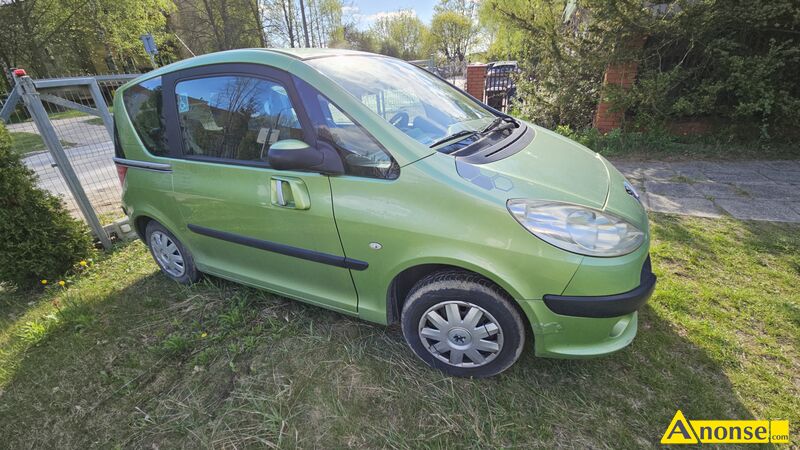 PEUGEOT  1007, 2005r., 1.400cm3 , benzyna + gaz, 130.000km, zielony, pera,informacje dodatkowe: li - image 0 - anonse.com