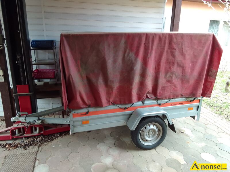 PRZYCZEPA , TEMA,opis dodatkowy: Lublin , ul.Sawinkowska, przyczepa 210cm/110cm, adowno 1 tona  - image 0 - anonse.com