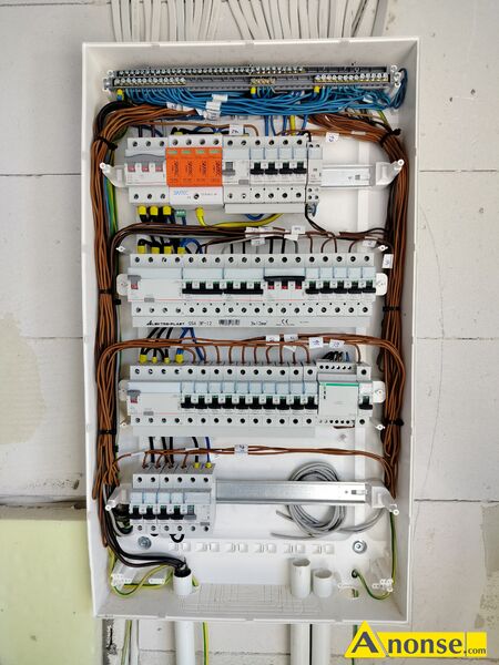 ELEKTROINSTALACJE ,opis dodatkowy: Instalacje elektryczne w zakresie nowych instalacji oraz remontu - image 0 - anonse.com