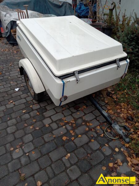 PRZYCZEPKA , samochodowa,opis dodatkowy: Sprzedam przyczepk samochodowa  typ skorupka. Przyczepka  - image 0 - anonse.com