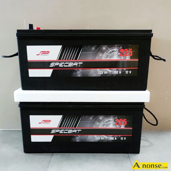 AKUMULATOR  AKUMULATOR 225AH 1300A SPECBAT 12V,opis dodatkowy: AKUMULATORY LUBLIN
tel. 606 616 470
 - image 0 - anonse.com