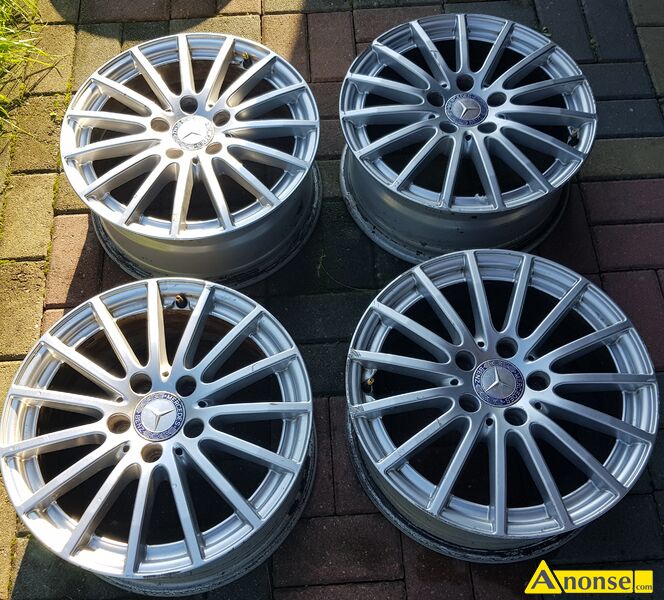 ALUFELGI  16 MERCEDES C KLASA W205 W204,opis dodatkowy: komplet 4 sztuki,  - image 0 - anonse.com