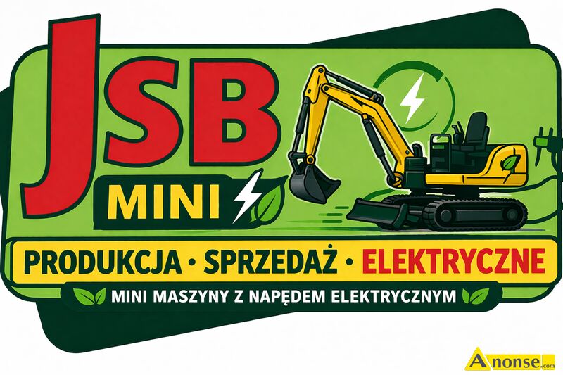 koparka , ko�owa, JSB MINI,opis dodatkowy: NASZE MINIMASZYNY Z SILNIKIEM ELEKTRYCZNYM
	E-�adowarka  - image 0 - anonse.com